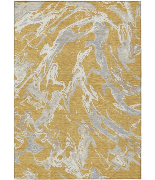 Addison Rugs Chantille Gold ACN1035 5ft. x 7ft.6in. Rect. Rug