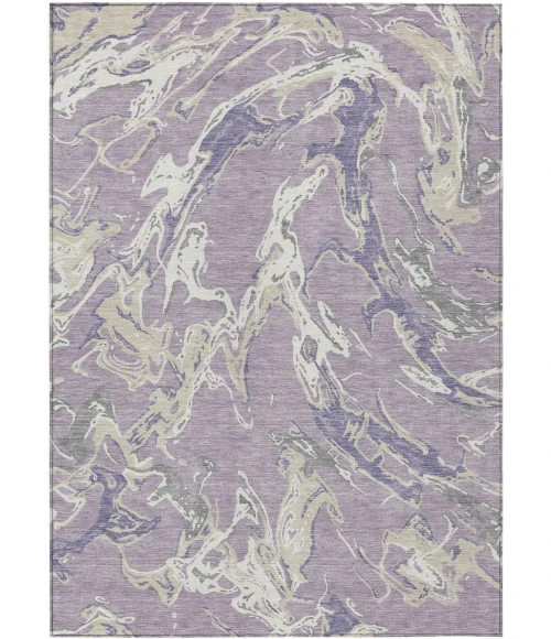 Addison Rugs Chantille Purple ACN1035 5ft. x 7ft.6in. Rect. Rug