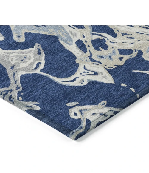 Addison Rugs Chantille Blue ACN1035 8ft. x 10ft. Rect. Rug