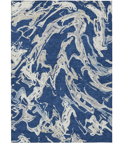 Addison Rugs Chantille Blue ACN1035 8ft. x 10ft. Rect. Rug