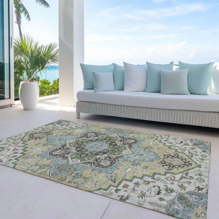 Addison Rugs Chantille Brown ACN1036 5ft. x 7ft.6in. Rect. Rug