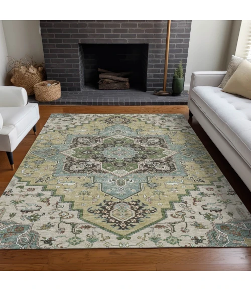 Addison Rugs Chantille Brown ACN1036 5ft. x 7ft.6in. Rect. Rug