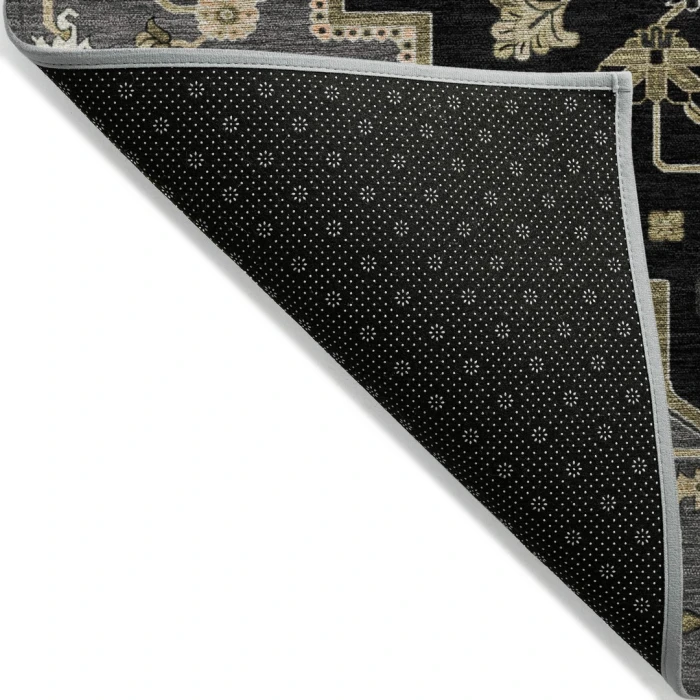 Addison Rugs Chantille Black ACN1036 9ft. x 12ft. Rect. Rug