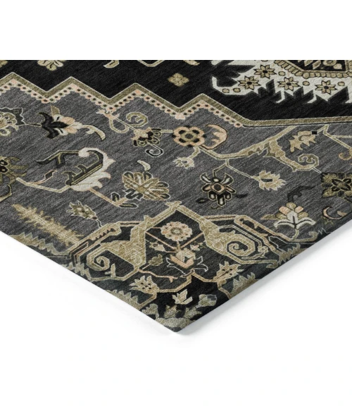 Addison Rugs Chantille Black ACN1036 8ft. x 10ft. Rect. Rug