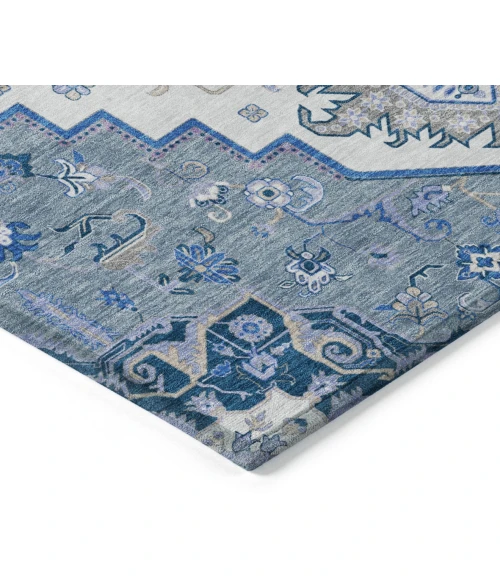 Addison Rugs Chantille Blue ACN1036 9ft. x 12ft. Rect. Rug