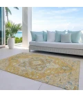 Addison Rugs Chantille Gold ACN1036 5ft. x 7ft.6in. Rect. Rug