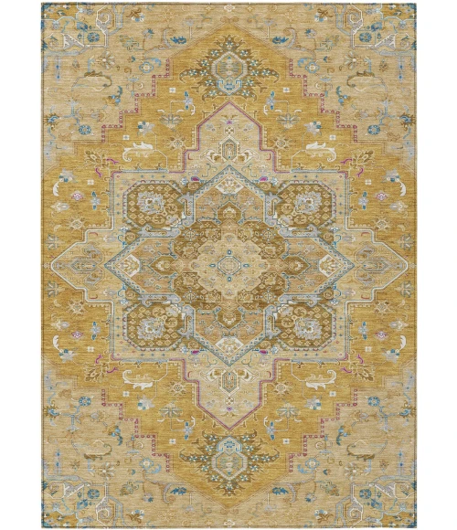 Addison Rugs Chantille Gold ACN1036 5ft. x 7ft.6in. Rect. Rug