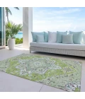 Addison Rugs Chantille Green ACN1036 9ft. x 12ft. Rect. Rug