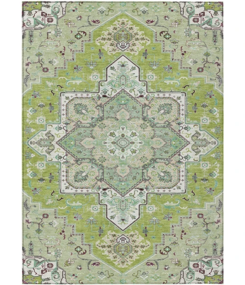 Addison Rugs Chantille Green ACN1036 9ft. x 12ft. Rect. Rug