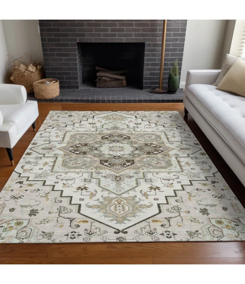 Addison Rugs Chantille Ivory ACN1036 8ft. x 10ft. Rect. Rug