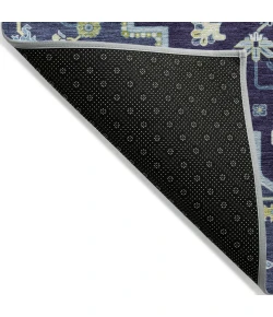 Addison Rugs Chantille Blue ACN1036 9ft. x 12ft. Rect. Rug