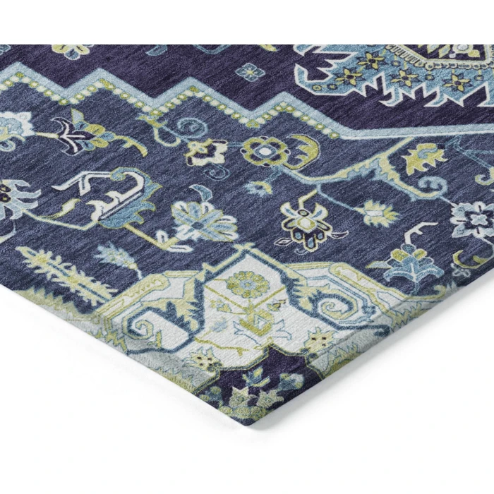 Addison Rugs Chantille Blue ACN1036 8ft. x 10ft. Rect. Rug