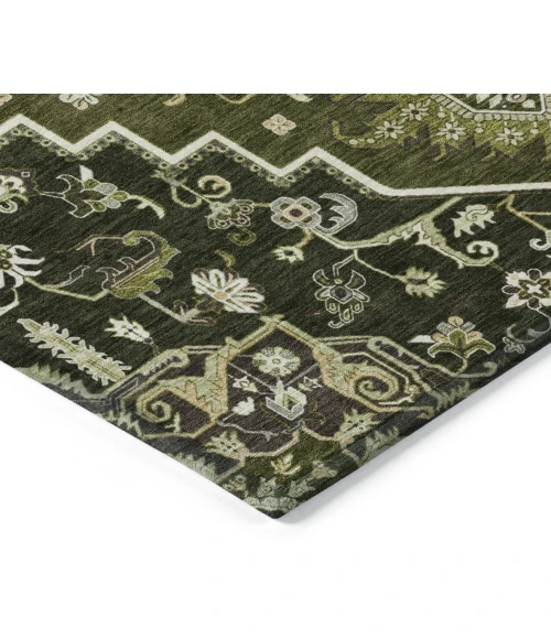 Addison Rugs Chantille Green ACN1036 8ft. x 10ft. Rect. Rug