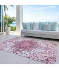 Addison Rugs Chantille Pink ACN1036 9ft. x 12ft. Rect. Rug