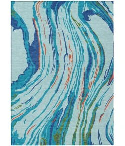 Addison Rugs Chantille Blue ACN1037 9ft. x 12ft. Rect. Rug