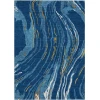 Addison Rugs Chantille Blue ACN1037 9ft. x 12ft. Rect. Rug