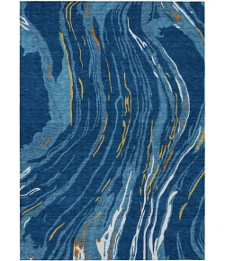 Addison Rugs Chantille Blue ACN1037 9ft. x 12ft. Rect. Rug