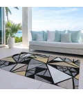 Addison Rugs Chantille Black ACN1039 9ft. x 12ft. Rect. Rug