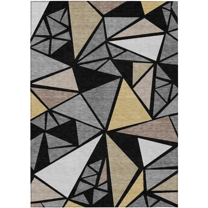 Addison Rugs Chantille Black ACN1039 9ft. x 12ft. Rect. Rug