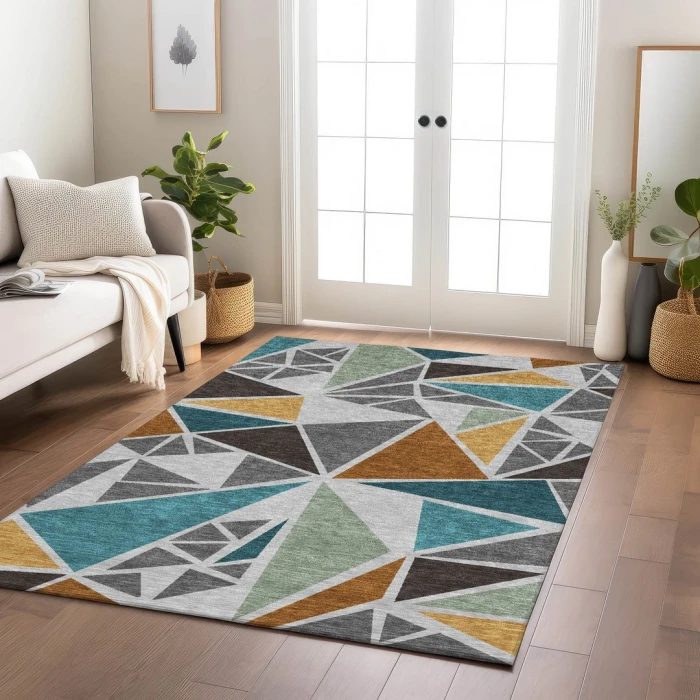 Addison Rugs Chantille Gray ACN1039 9ft. x 12ft. Rect. Rug