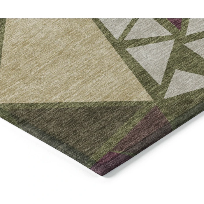 Addison Rugs Chantille Green ACN1039 8ft. x 10ft. Rect. Rug