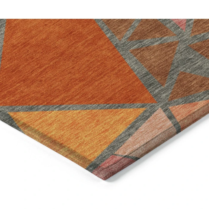 Addison Rugs Chantille Orange ACN1039 5ft. x 7ft.6in. Rect. Rug