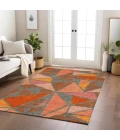 Addison Rugs Chantille Orange ACN1039 5ft. x 7ft.6in. Rect. Rug