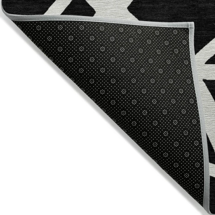 Addison Rugs Chantille Black ACN1040 9ft. x 12ft. Rect. Rug