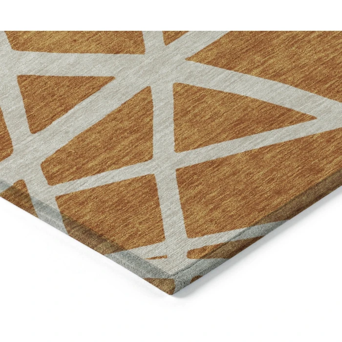 Addison Rugs Chantille Orange ACN1040 8ft. x 10ft. Rect. Rug