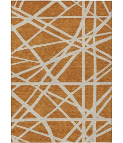 Addison Rugs Chantille Orange ACN1040 9ft. x 12ft. Rect. Rug