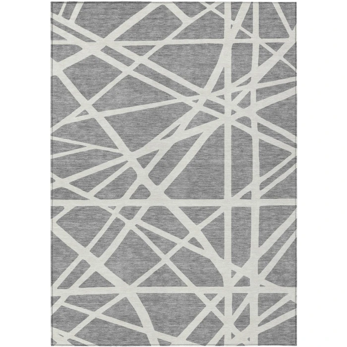 Addison Rugs Chantille Gray ACN1040 9ft. x 12ft. Rect. Rug