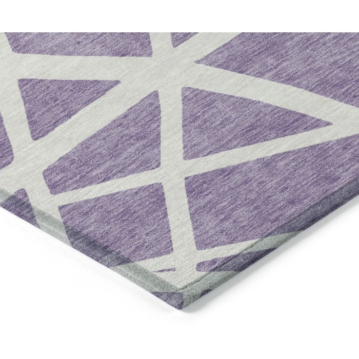Addison Rugs Chantille Purple ACN1040 5ft. x 7ft.6in. Rect. Rug