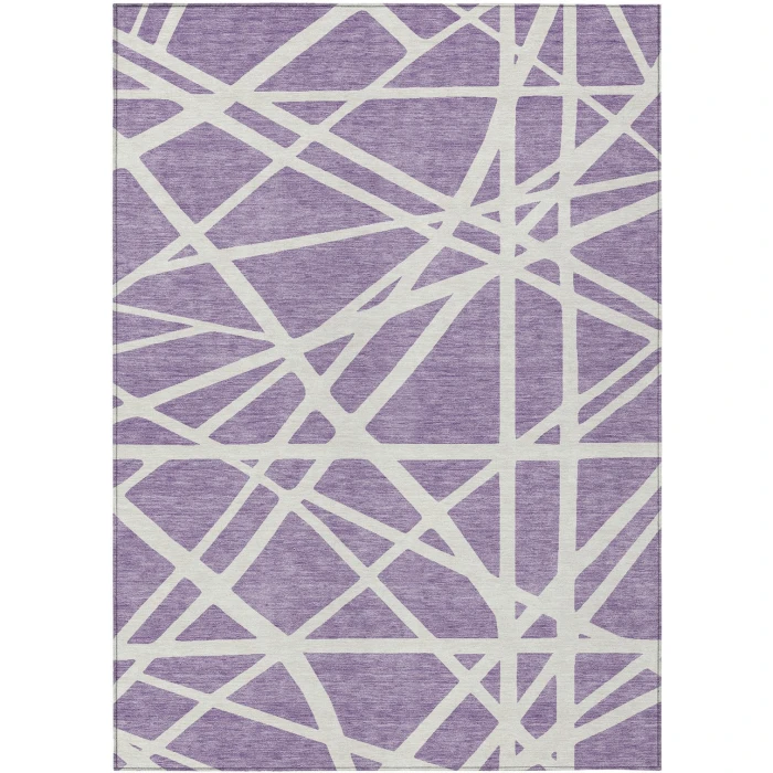 Addison Rugs Chantille Purple ACN1040 5ft. x 7ft.6in. Rect. Rug