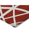 Addison Rugs Chantille Red ACN1040 9ft. x 12ft. Rect. Rug