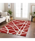 Addison Rugs Chantille Red ACN1040 9ft. x 12ft. Rect. Rug
