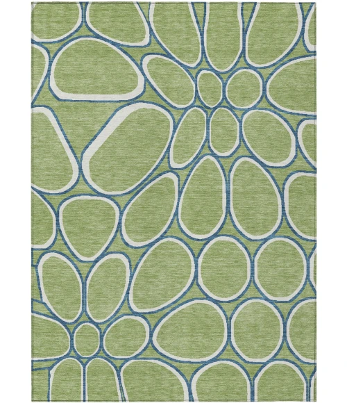 Addison Rugs Chantille Green ACN1041 5ft. x 7ft.6in. Rect. Rug