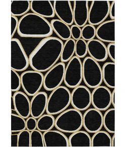 Addison Rugs Chantille Black ACN1041 8ft. x 10ft. Rect. Rug