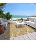 Addison Rugs Chantille Gold ACN1041 5ft. x 7ft.6in. Rect. Rug
