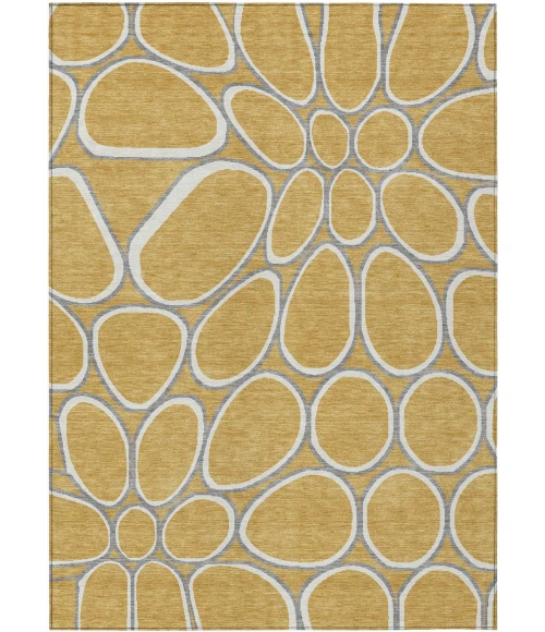 Addison Rugs Chantille Gold ACN1041 5ft. x 7ft.6in. Rect. Rug