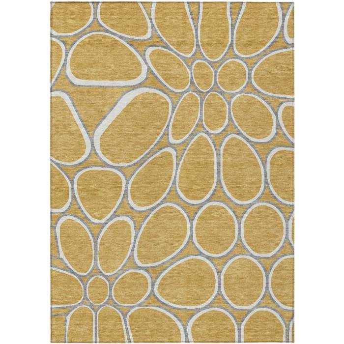 Addison Rugs Chantille Gold ACN1041 8ft. x 10ft. Rect. Rug