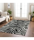 Addison Rugs Chantille Black ACN1042 5ft. x 7ft.6in. Rect. Rug