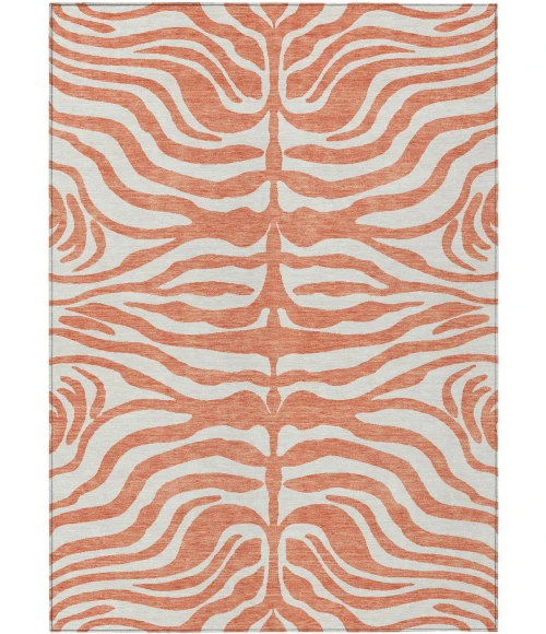 Addison Rugs Chantille Orange ACN1042 5ft. x 7ft.6in. Rect. Rug