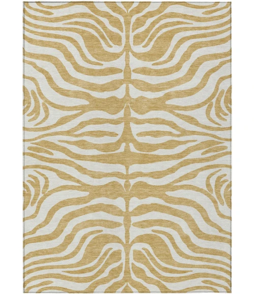 Addison Rugs Chantille Gold ACN1042 8ft. x 10ft. Rect. Rug