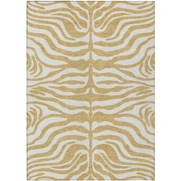 Addison Rugs Chantille Gold ACN1042 8ft. x 10ft. Rect. Rug