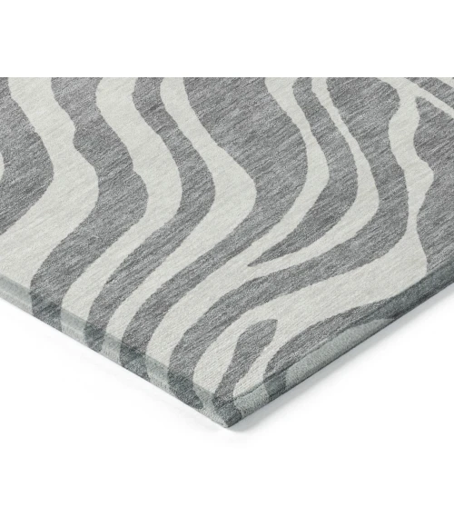 Addison Rugs Chantille Gray ACN1042 9ft. x 12ft. Rect. Rug