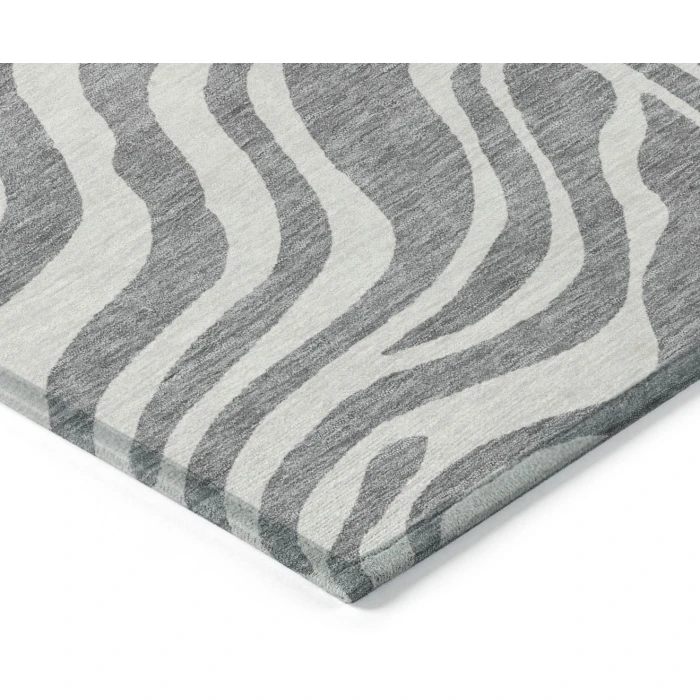 Addison Rugs Chantille Gray ACN1042 9ft. x 12ft. Rect. Rug