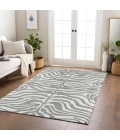 Addison Rugs Chantille Gray ACN1042 9ft. x 12ft. Rect. Rug