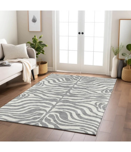 Addison Rugs Chantille Gray ACN1042 9ft. x 12ft. Rect. Rug