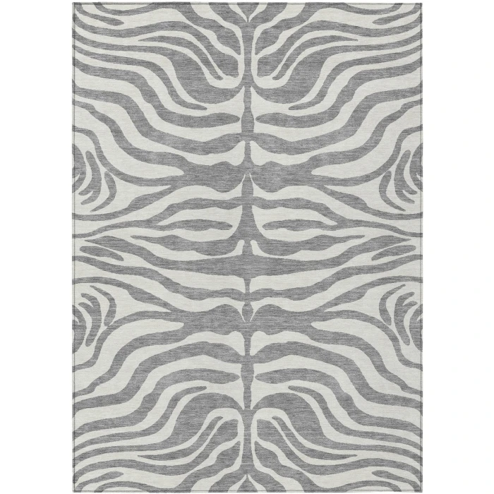 Addison Rugs Chantille Gray ACN1042 9ft. x 12ft. Rect. Rug