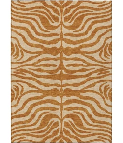 Addison Rugs Chantille Orange ACN1042 9ft. x 12ft. Rect. Rug